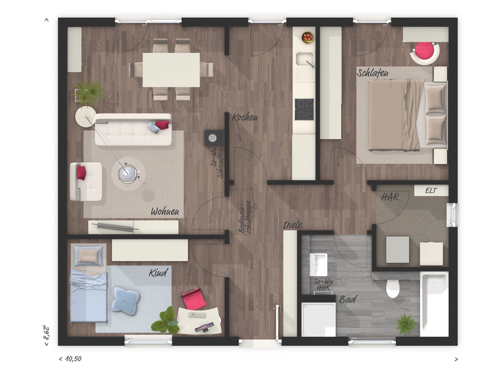 Bungalow-78-Erdgeschoss-Elegance