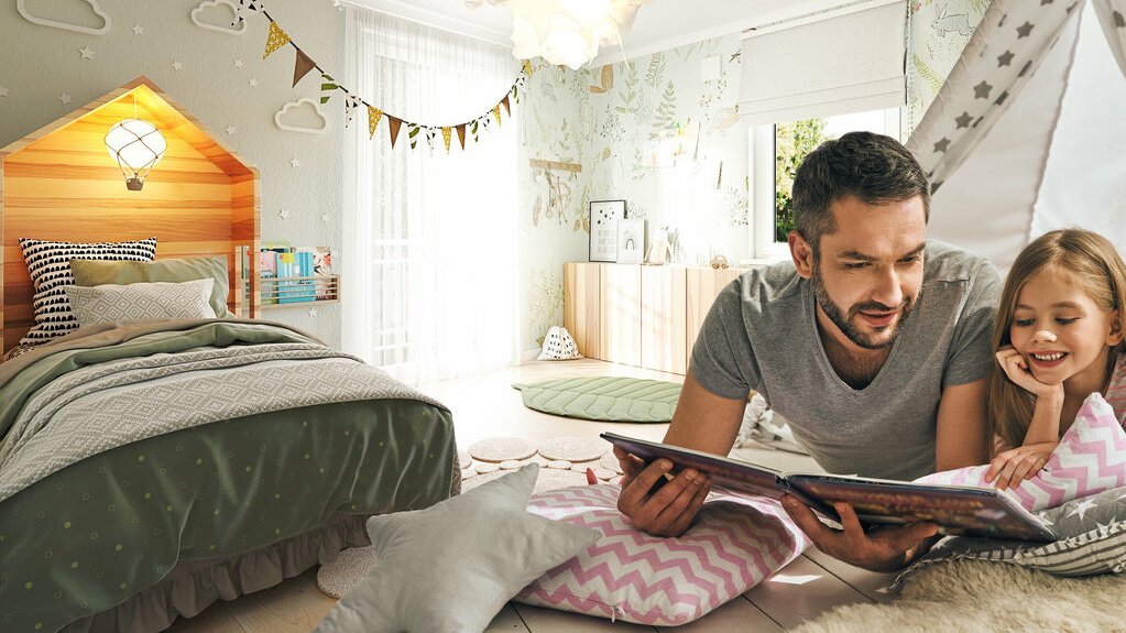 Collage-Wohnen-Einrichten